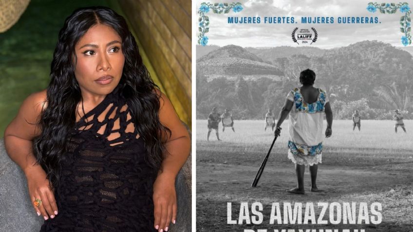 Yalitza Aparicio promueve a Las Amazonas de Yaxunah, equipo de sóftbol yucateco que llegó a Hollywood por su documental