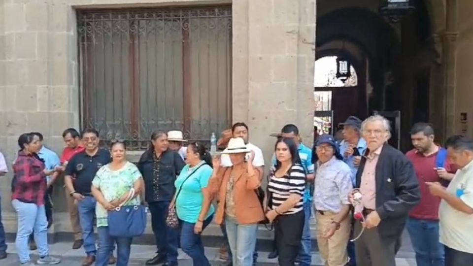 CNTE en Palacio Nacional