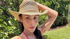 María León, una “diosa” mexicana que se luce con el bikini verde olivo más bonito para el verano