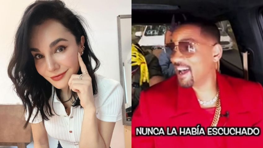 ¿Will Smith desmiente a Martha Higareda? La actriz habría cantado "El príncipe del rap", pero él asegura que jamás la escuchó