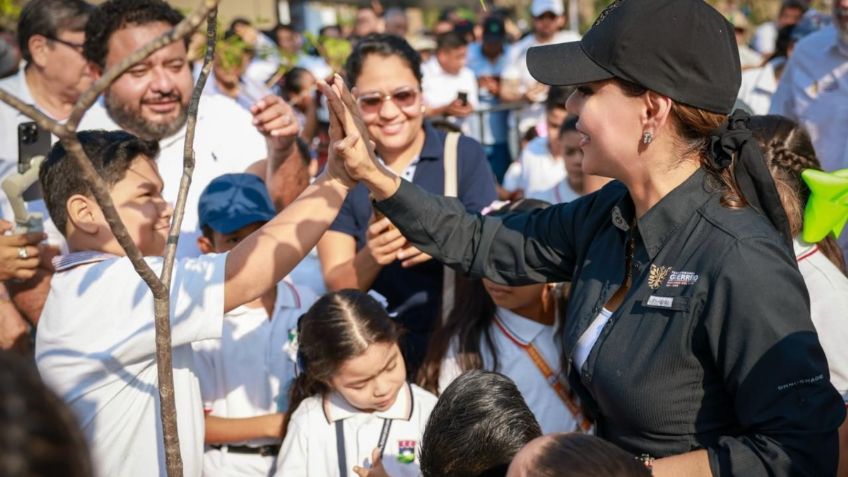 Encabeza Evelyn Salgado el arranque de la Campaña Reforestando Guerrero 2024 en el Parque Papagayo