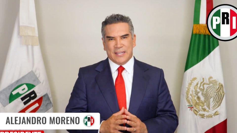 El dirigente nacional del PRI, Alejandro 'Alito' Moreno.