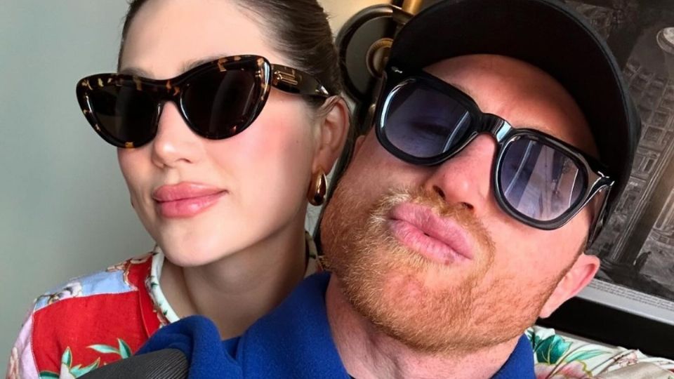 Canelo y su esposa Fernanda juntos en Italia