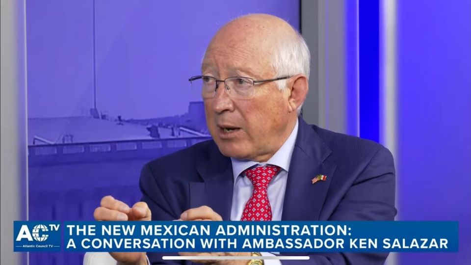 Ken Salazar, embajador de Estados Unidos en México.