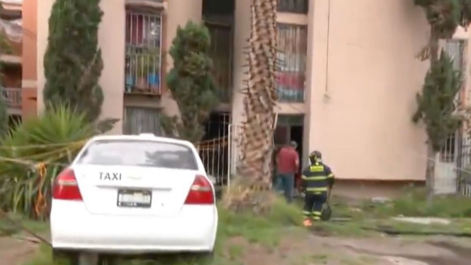 Incendió en departamento de Tláhuac