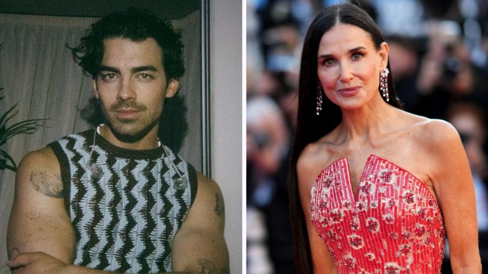 Demi Moore y Joe Jonas desatan rumores de romance tras ser captados durante una cita en Cannes