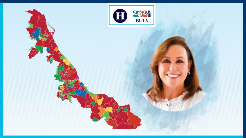 Veracruz: Rocío Nahle arrasa en el estado