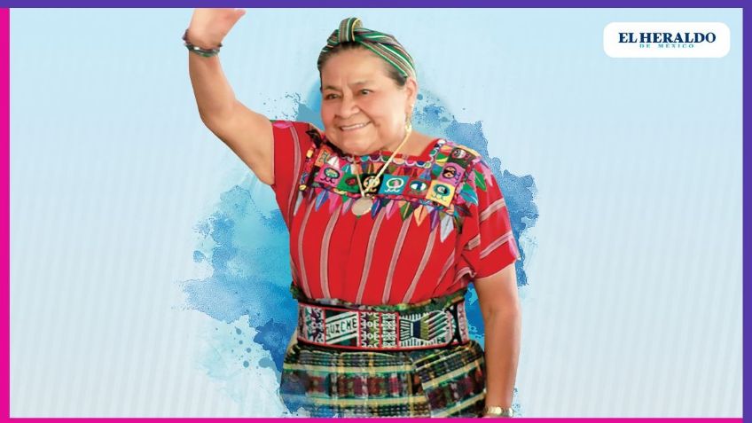 Rigoberta Menchú apoya la fiesta de los libros en la Feria Internacional del Libro de Coyoacán