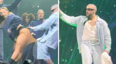 VIDEO: Bad Bunny enfurece con su bailarina por incidente de vestuario en pleno concierto