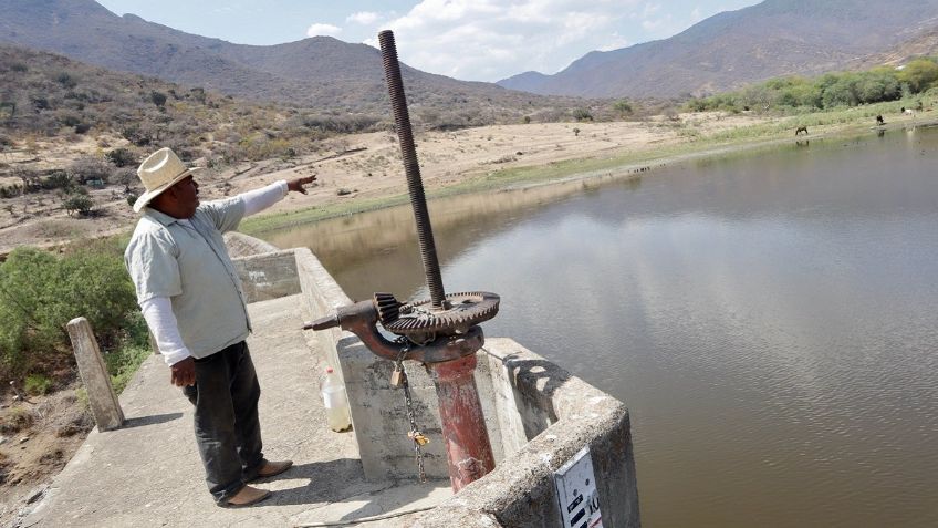 Presas de México están por debajo del 36% de almacenamiento a causa de la sequía