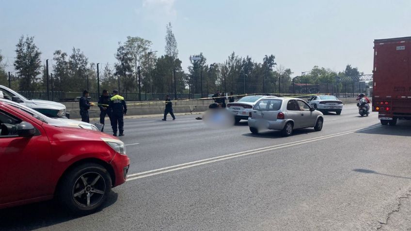 Muere motociclista atropellado en San Juan de Aragón, CDMX