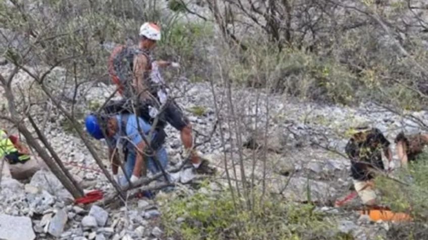 En excursión por La Huasteca, turista cae más de 30 metros y muere