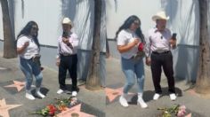 Don Pedro visita la estrella de Jenni Rivera junto a su novia y causan indignación al cantar y bailar: "una falta de respeto"