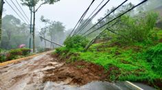 Municipios inundados y cerros desgajados deja tormenta tropical “Chris” en Veracruz