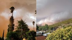 Captan IMÁGENES de la tormenta de Polvo del Sahara que sorprende a Zacatecas