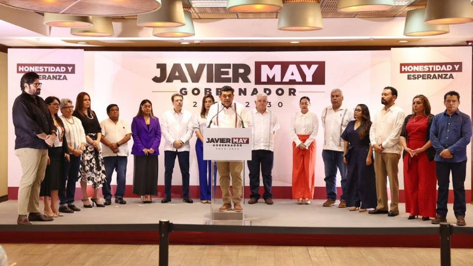 Gabinete del gobernador electo de Tabasco, Javier May Rodríguez