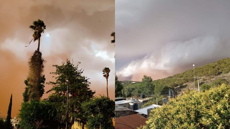 Tormenta de polvo del Sahara