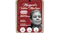 ¿Quién es Margarita Valdez Martínez, conoce a la próxima senadora?