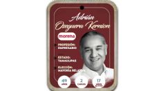 ¿Quién es Adrián Oseguera Kernion? Diputado por mayoría relativa de Morena