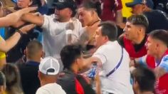 VIDEO: Darwin Núñez se agarra a puñetazos con aficionados colombianos y se arma la pelea campal en la Copa América