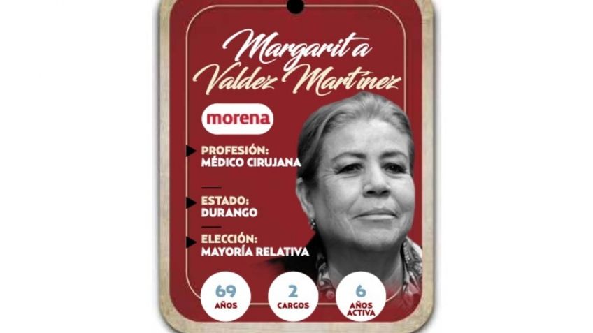 ¿Quién es Margarita Valdez Martínez, conoce a la próxima senadora?