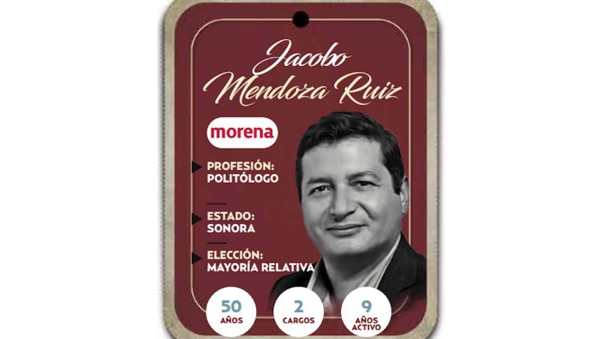 ¿Quién es Jacobo Mendoza Ruiz? Diputado por Mayoría Relativa de Morena