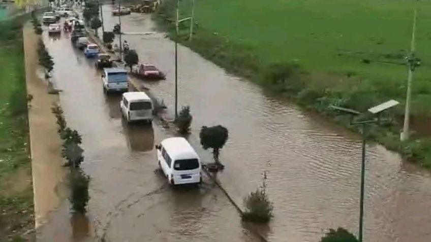 Alerta en Edomex por fuertes lluvias: nuevamente se inundan calles en Chalco y alrededores