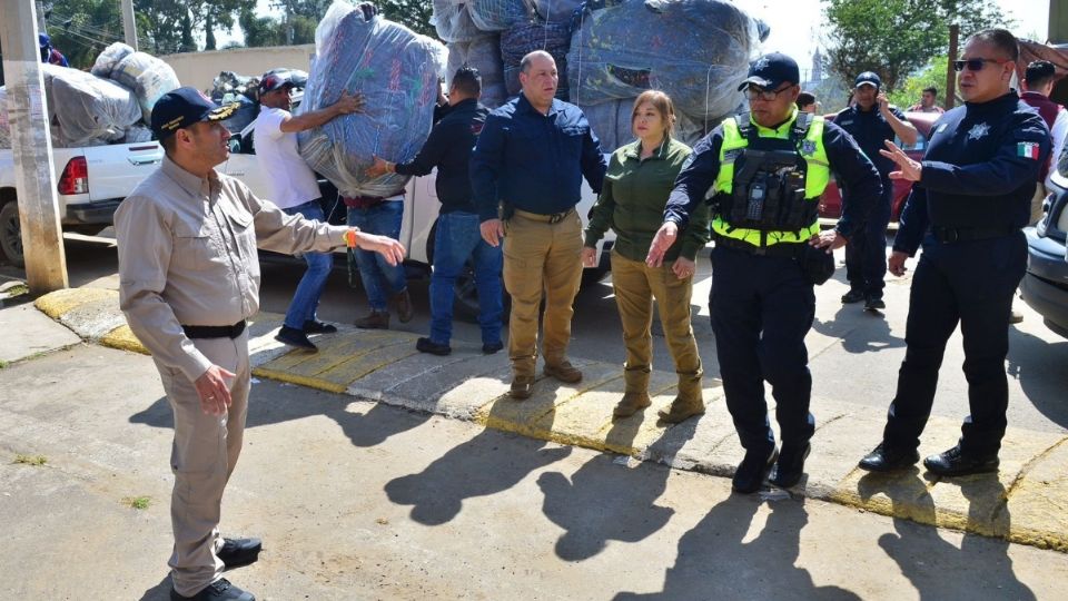 Se mantiene la presencia y el apoyo a las familias afectadas por las intensas lluvias.