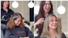 Mujer va por un cambio de look, pero su estilista la dejó irreconocible, su reacción se hace viral: VIDEO