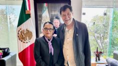 Rosa Icela Rodríguez se reúne con Gerardo Fernández Noroña y reconoce su destacada labor con las causas del pueblo de México