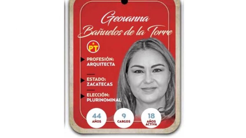 ¿Quién es Geovanna Bañuelos de la Torre, conoce a la próxima senadora?