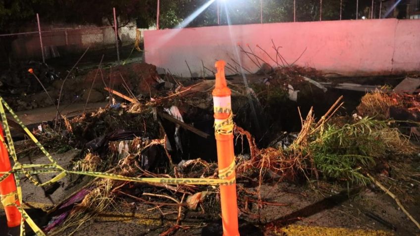 Buscan a joven arrastrada por una corriente tras inundaciones en Jalisco