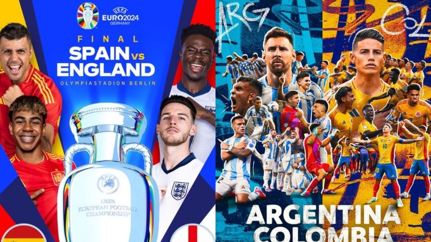 Listos para las finales: ¿Cuándo vuelve a la actividad de la Eurocopa y de la Copa América?