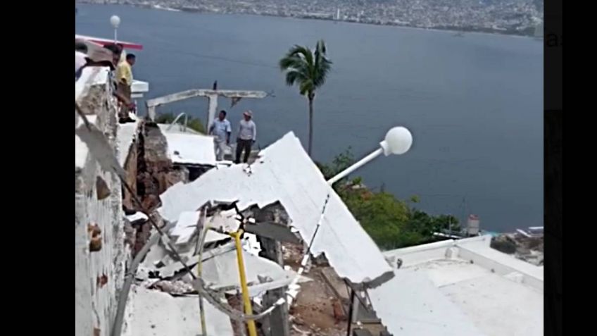 VIDEO: explota tanque de gas en hotel Las Brisas en Acapulco