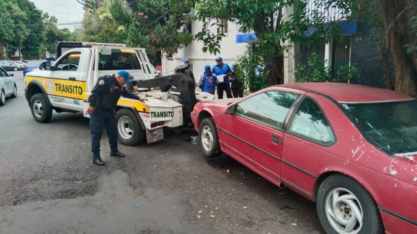 Coyoacán logra retiro de casi 3 mil autos chatarra