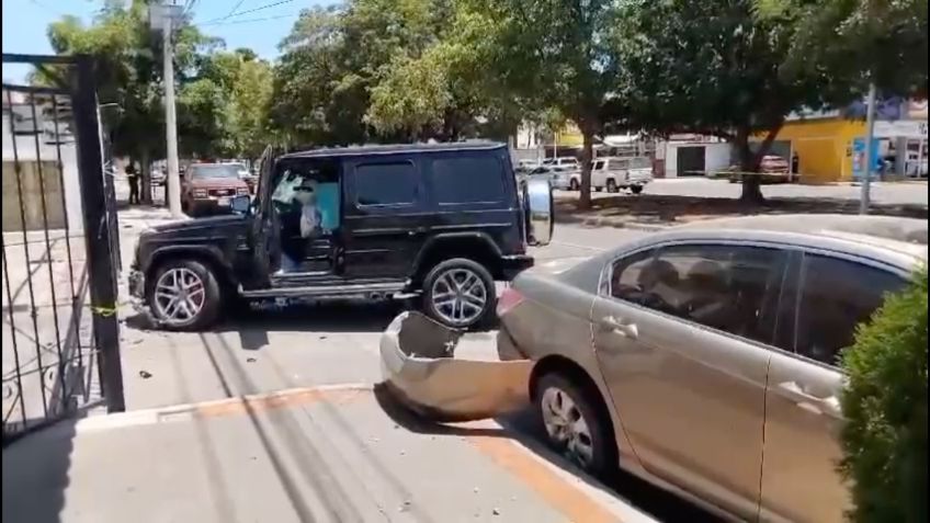 Registran persecución e intensa balacera a plena luz del día en Culiacán, hay un muerto