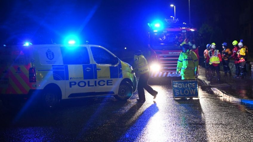 Policía busca a un hombre que abandonó una maleta con restos en el puente de Clifton en Bristol