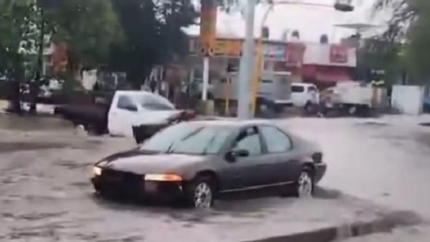 Tormenta provoca daños en Colima