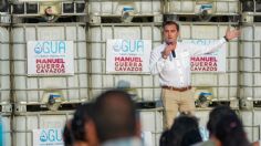 Manuel Guerra Cavazos entrega 500 tótems para almacenamiento de agua en García