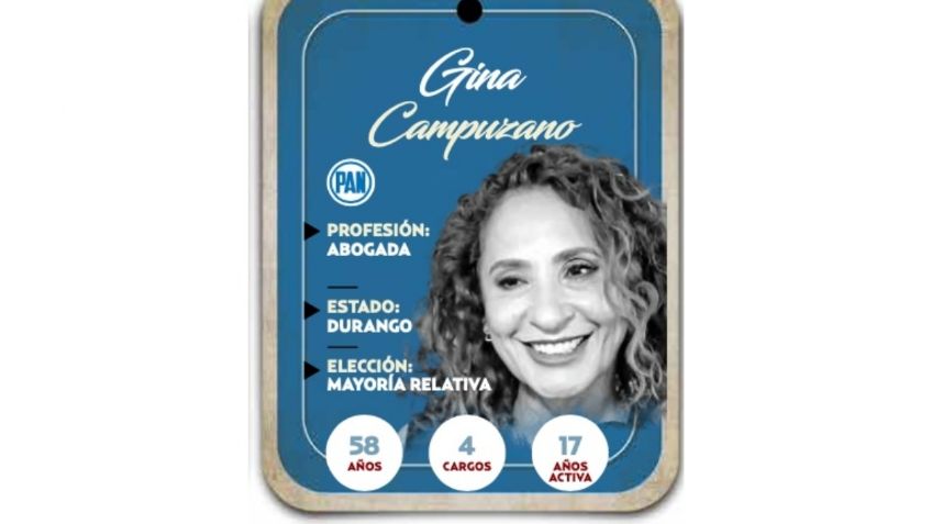 ¿Quién es Gina Campuzano, conoce a la próxima senadora?