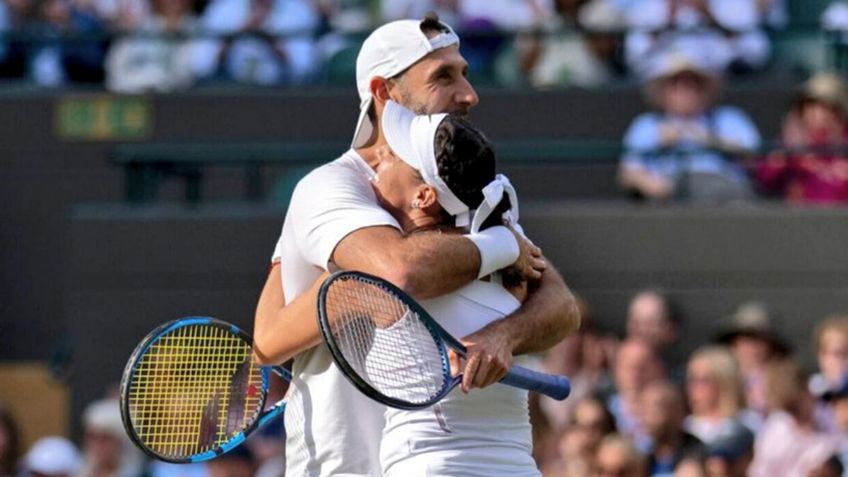 ¡Hacen historia! Los mexicanos Santiago González y Giuliana Olmos avanzan a la final de dobles mixto en Wimbledon