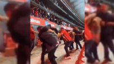 VIDEO: se desata pelea y balacera al término del partido Xolos-Chivas