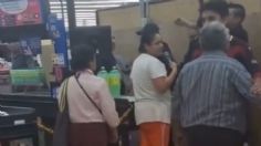 IMÁGENES FUERTES: Altercado en Walmart Cuitláhuac desata zafarrancho entre presuntos farderos y agentes de seguridad