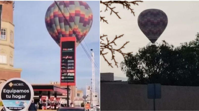 Habitantes de la zona mexiquense documentaron en video el momento