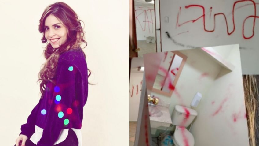 Maryfer Centeno muestra cómo quedó su oficina tras ser vandalizada y robada