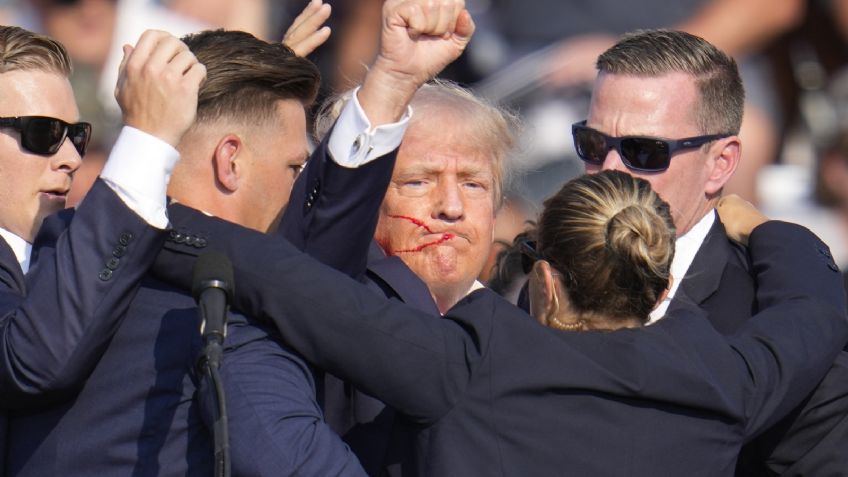 Donald Trump lanza primer mensaje, y revela que una bala le atravesó la oreja: "Dios bendiga América"