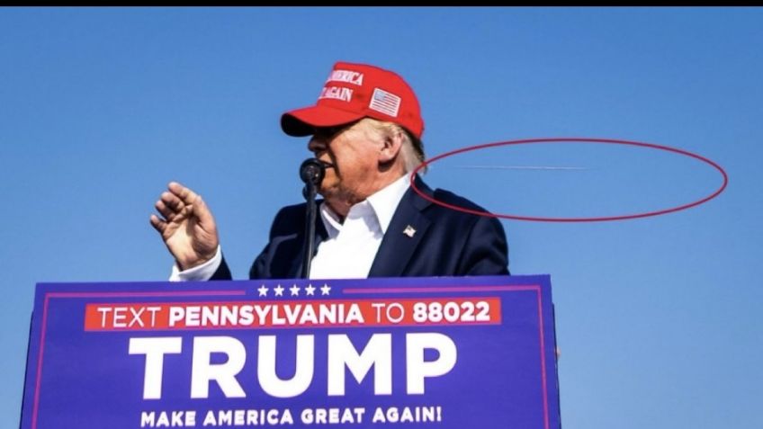 Qué sabemos de la increíble foto que capturó el momento exacto en que la bala se dirigía a Trump