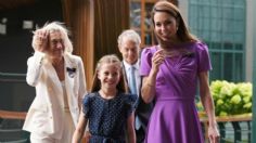 Kate Middleton reaparece sonriente y feliz en la final del torneo Wimbledon acompañada de su hija Charlotte