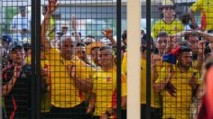 Final Argentina contra Colombia: graban en video el momento exacto en que decenas de aficionados dan portazo en el Hard Rock Stadium