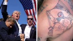 VIDEO: Hombre se tatúa la foto del atentado contra Donald Trump y colapsa internet